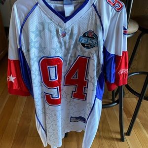 #94 Schobel Buffalo Bills Pro-bowl Jersey sz 52